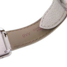 将图像加载到图库查看器中，CARTIER Tank Solo SM H31mmxW24mm Stainless Steel Leather Silver DialW1018255
