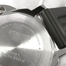 将图像加载到图库查看器中，PANERAI Luminor GMT Acciaio W44mm Stainless Steel Rubber Black DialPAM01088
