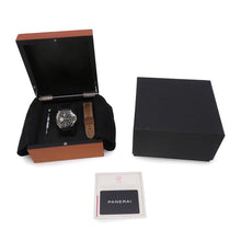 将图像加载到图库查看器中，PANERAI Luminor GMT Acciaio W44mm Stainless Steel Rubber Black DialPAM01088
