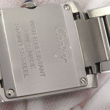 Load image into Gallery viewer, CARTIER Tank francaise SM H25.7mm×W21.2mm Stainless Steel Silver DialWSTA0065

