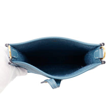 将图像加载到图库查看器中，HERMES Evelyne Long New Blue Jean Taurillon Clemence Size TPM
