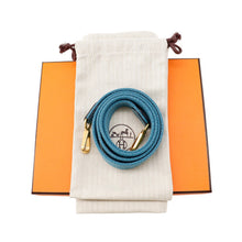 将图像加载到图库查看器中，HERMES Evelyne Long New Blue Jean Taurillon Clemence Size TPM
