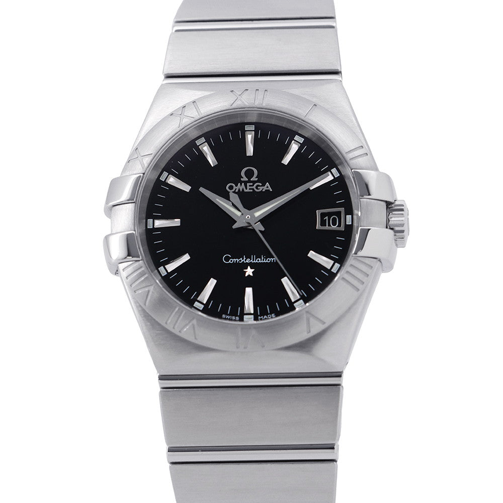 OMEGA Constellation W35mm Stainless Steel Black Dial123.10.35.60.01.001