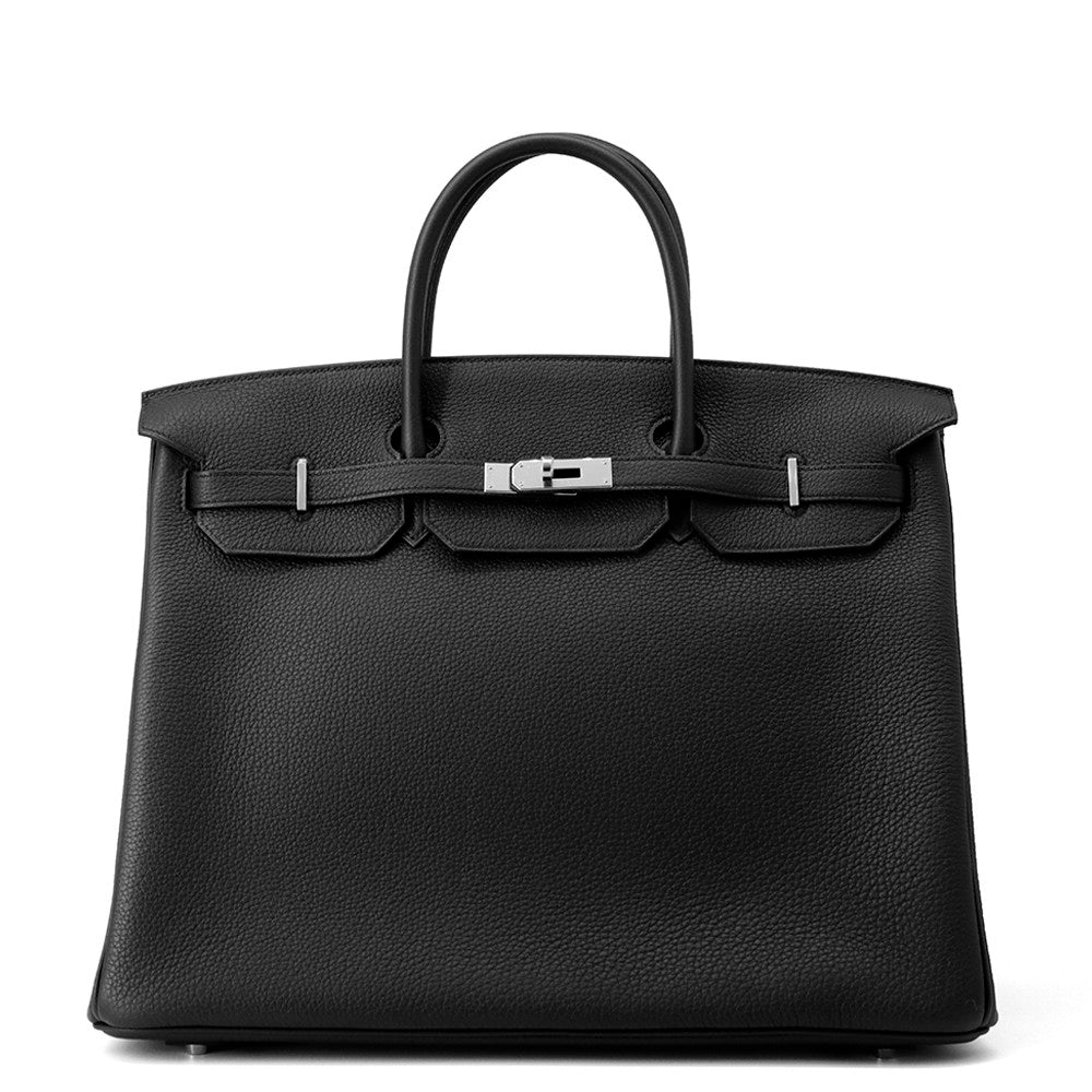 HERMES Birkin Black Togo Leather Size 40