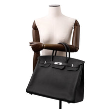 将图像加载到图库查看器中，HERMES Birkin Black Togo Leather Size 40
