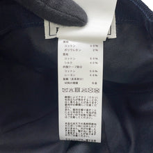 Load image into Gallery viewer, HERMES Cap &quot;Riley Duo&quot; Size 58 Marine/KhakiH242081N Corduroy
