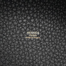 Load image into Gallery viewer, HERMES Picotin Lock Black Taurillon Clemence Size PM
