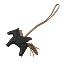 Load image into Gallery viewer, HERMES Rodeo Pegasus Black/Etoupe Lambskin Size PM
