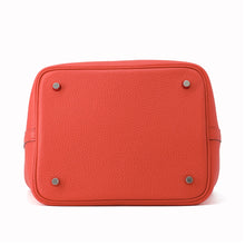 将图像加载到图库查看器中，HERMES Picotin Lock Rouge Coeur Taurillon Clemence Size MM
