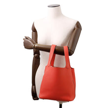 将图像加载到图库查看器中，HERMES Picotin Lock Rouge Coeur Taurillon Clemence Size MM
