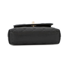 将图像加载到图库查看器中，CHANEL Matelasse Coco Handle 2WAYHandbag BlackAP4244 Caviar Leather Size Mini mini
