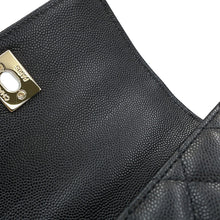 将图像加载到图库查看器中，CHANEL Matelasse Coco Handle 2WAYHandbag BlackAP4244 Caviar Leather Size Mini mini

