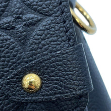 将图像加载到图库查看器中，LOUIS VUITTON Georges NoirM53944 Monogram Empreinte Leather Size MM
