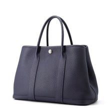Load image into Gallery viewer, HERMES Garden Party Blue Nuit Negonda Leather Size TPM
