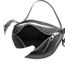 将图像加载到图库查看器中，LOEWE Hammock Hobo Bag 2WAY Shoulder BlackA538G13X01 Leather Size Mini
