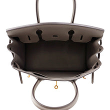 将图像加载到图库查看器中，HERMES Birkin Gris Meyer Togo Leather Size 30
