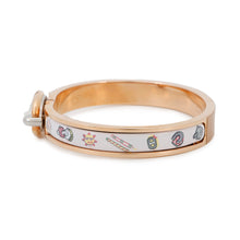 将图像加载到图库查看器中，HERMES Mini Clic Chaine d&#39;Ancre Funny Ice Cream Jasmin204411FOJ2PM Metal Enamel
