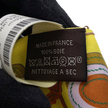将图像加载到图库查看器中，HERMES Twilly 《Brides de Gala Applique Pique》 Jaune Viff/Vert Dew/BronzeH063940S Silk100%
