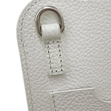 将图像加载到图库查看器中，BALENCIAGA Mobile Phone Strap Pouch Bag White718495 Leather
