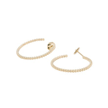 Load image into Gallery viewer, Van Cleef &amp; Arpels Perle GoldPearl hoop earringsVCARO3YD00 18K Yellow Gold
