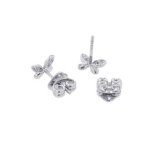 Load image into Gallery viewer, GRAFF Pave Butterfly Diamond Petit Stud EarringsRGE1563 18K White Gold
