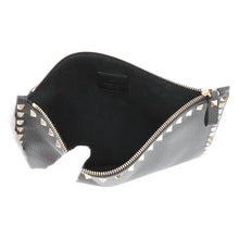 Load image into Gallery viewer, Valentino Garavani Rock Studded Clutch Bag BlackUW2P0269VSH Leather
