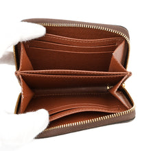 将图像加载到图库查看器中，LOUIS VUITTON Zippy Coin Purse BrownM60067 Monogram

