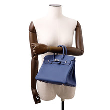 Load image into Gallery viewer, HERMES Birkin Blue Tie Togo Leather Size 25
