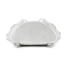 Load image into Gallery viewer, CHANEL Backpack SilverAS5310 Metalic Lambskin
