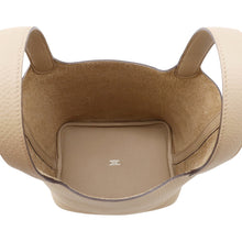 将图像加载到图库查看器中，HERMES Picotin Lock Beige Marfa Taurillon Clemence Size PM
