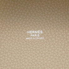 将图像加载到图库查看器中，HERMES Picotin Lock Beige Marfa Taurillon Clemence Size PM
