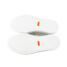 Load image into Gallery viewer, HERMES Get Sneakers Gray/White Leather Canvas Size 40.5
