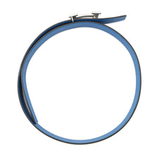 将图像加载到图库查看器中，HERMES Constance belt buckle and leather belt Size 85 Blue Saphir/Blue France Epsom
