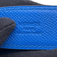 将图像加载到图库查看器中，HERMES Constance belt buckle and leather belt Size 85 Blue Saphir/Blue France Epsom
