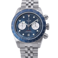 将图像加载到图库查看器中，TUDOR Black Bay Chrono Boutique Limited Edition W41mm Stainless Steel Blue DialM79360B-0002

