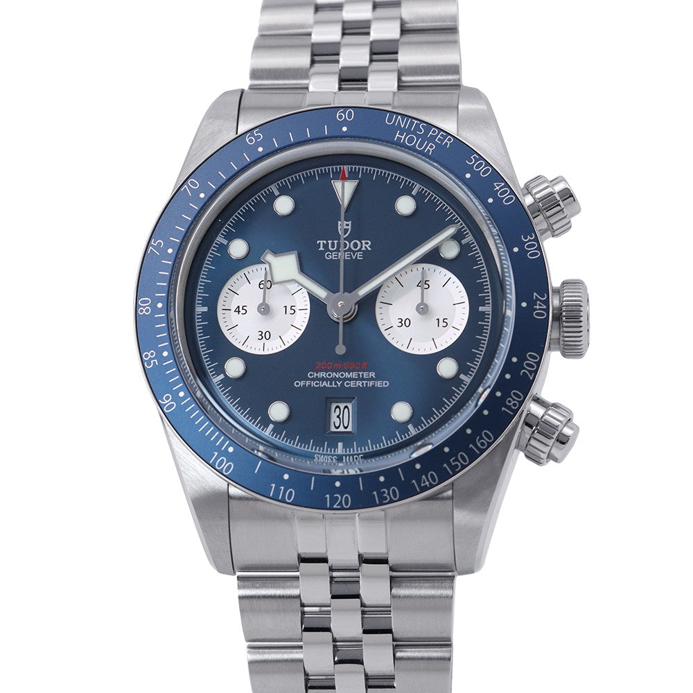 TUDOR Black Bay Chrono Boutique Limited Edition W41mm Stainless Steel Blue DialM79360B-0002