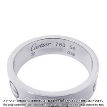 将图像加载到图库查看器中，CARTIER Love Ring Classic Model Size 54/#14B4084700 18K White Gold
