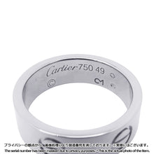 将图像加载到图库查看器中，CARTIER Love Ring Classic Model Size 49/#9B4084700 18K White Gold
