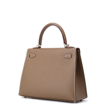 Load image into Gallery viewer, HERMES Kelly Sellier Etoupe Epsom Size 25
