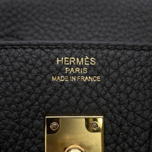 Load image into Gallery viewer, HERMES Birkin Black Togo Leather Size 25
