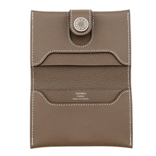 将图像加载到图库查看器中，HERMES RMS Card Case Etoupe Evercolor
