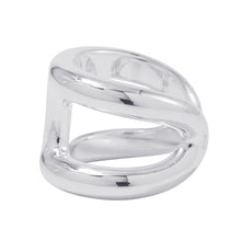 将图像加载到图库查看器中，HERMES Osmoz Ring Size GM/51/#11 SV925
