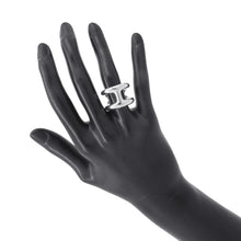将图像加载到图库查看器中，HERMES Osmoz Ring Size GM/51/#11 SV925
