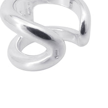 将图像加载到图库查看器中，HERMES Osmoz Ring Size GM/51/#11 SV925
