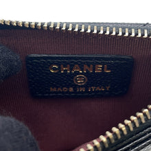 Load image into Gallery viewer, CHANEL Matelasse Classic Zip Card Case BlackAP2570 Caviar Leather
