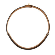 将图像加载到图库查看器中，HERMES Kelly belt Etoupe Epsom Swift Leather
