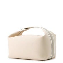 将图像加载到图库查看器中，HERMES Brid a Black Beige Canvas Size GM
