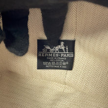 Load image into Gallery viewer, HERMES Brid a Black Beige Canvas Size GM
