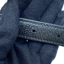 将图像加载到图库查看器中，BALENCIAGA The Hacker Project Jackie1961 Black680118 Canvas Leather Size Small
