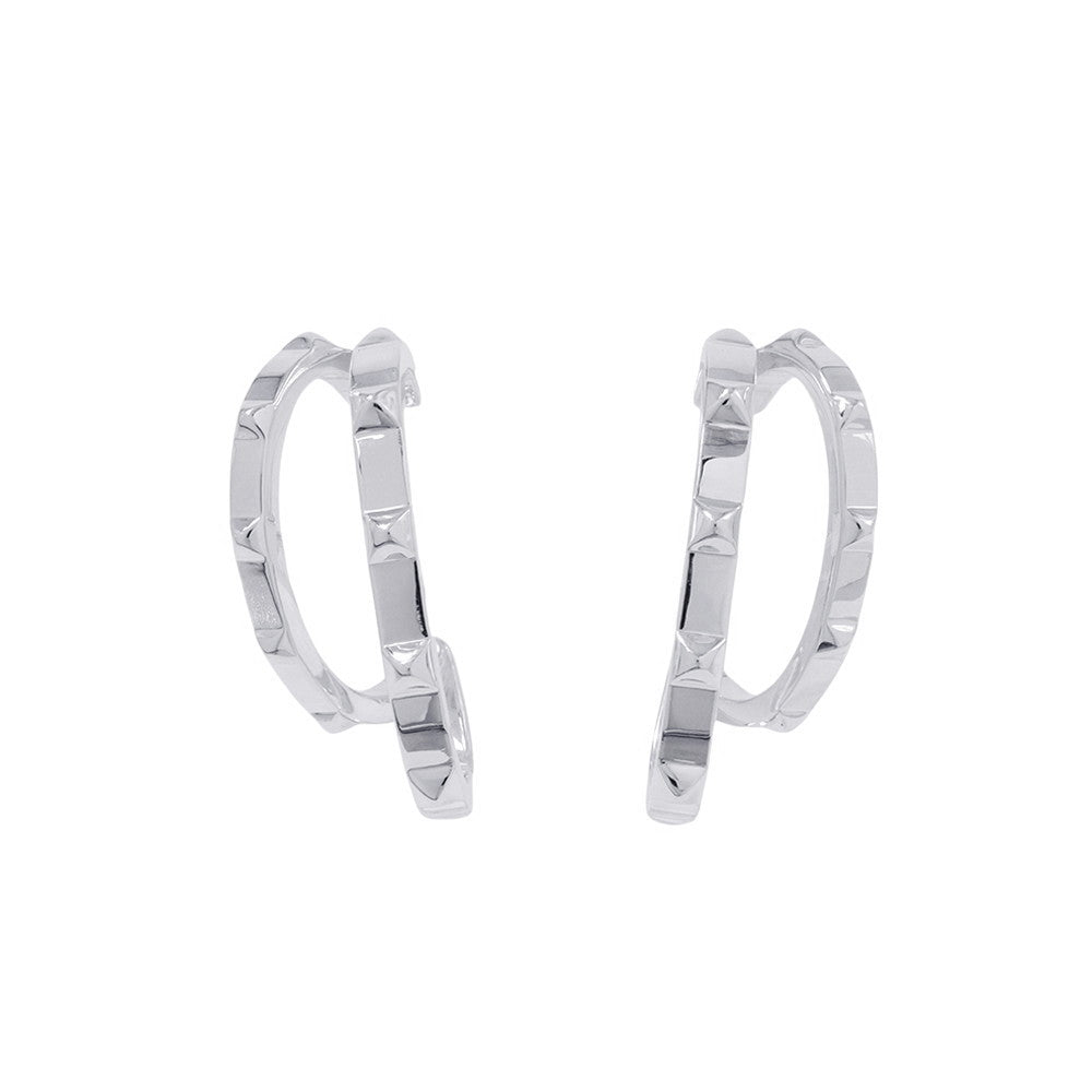 HERMES Crew de H Drop EarringsH125521B SV925